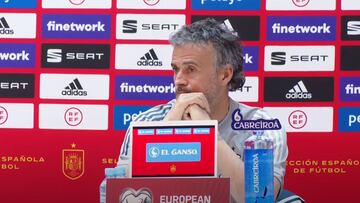 Luis Enrique: "La actitud defensiva ante Grecia fue esperanzadora"