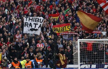 Atlético fan group officially asks that Courtois' plaque be removed