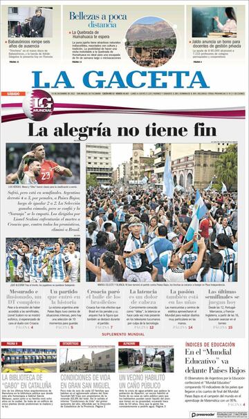 &Acab車 el baile*, &Caos*... las portadas tras el fracaso de Brasil