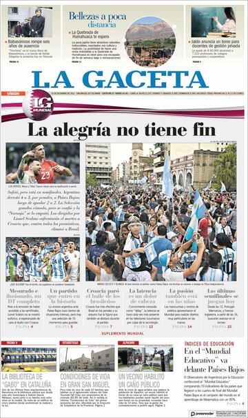 ‘Acabó el baile’, ‘Caos’... las portadas tras el fracaso de Brasil