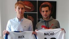 Álex y Nacho Fernández: un duelo de hermanos en Cornellà