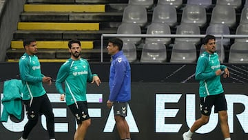 Isco, en Braga.