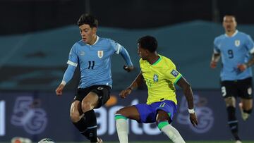 Pellistri, con Uruguay contra Brasil