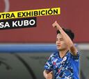 Vean la exhibición del niño maravilla del Real Madrid:
Kubo sigue 'on fire' en los Juegos