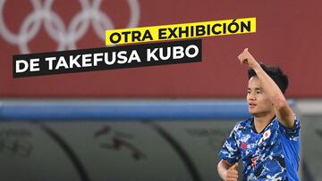 Vean la exhibición del ni?o maravilla del Real Madrid:
Kubo sigue 'on fire' en los Juegos