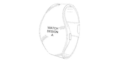 El diseño alternativo para el Apple Watch: pantalla flexible
