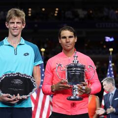 Anderson, finalista ante Nadal en el US Open 2017, se retira