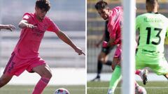 Miguel Guti&eacute;rrez (izquierda) y Hugo Duro (derecha) despuntan en el Castilla... y podr&iacute;an cubrir carencias en la primera plantilla de Zidane.