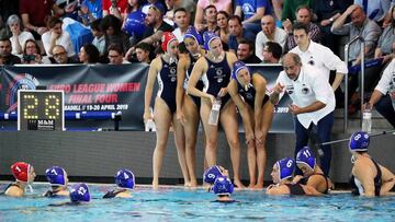 David Palma con las chicas.