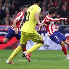 El Atlético comienza a intimidar desde fuera del área