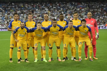 Equipo del Apoel.