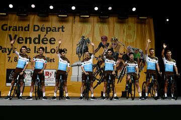 Equipo de AG2R La Mondiale.