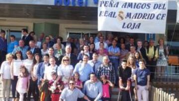 La Peña Madridista de Loja celebró su XVIII aniversario