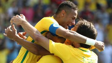 Neymar y Brasil quieren lograr el oro de la reconciliación