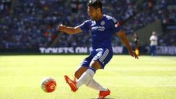 Falcao solamente ha marcado un gol con la camiseta del Chelsea.