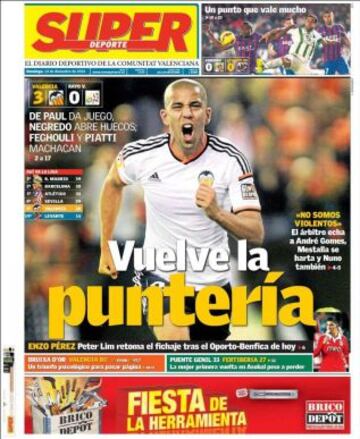 Portadas de la prensa deportiva