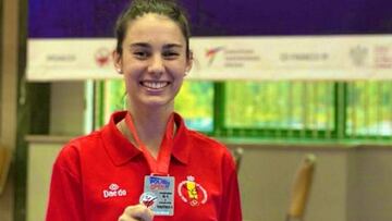 Alma Pérez gana la plata mundial en categoría -53 kg