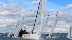 HSN Sailing Team de J70 se estrena ganando en Barcelona