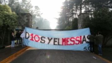 Sabella prueba con el tridente Messi-Higuaín-Agüero