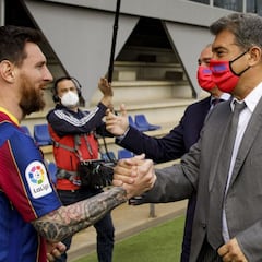 Messi renewal: Barcelona president Laporta offers update