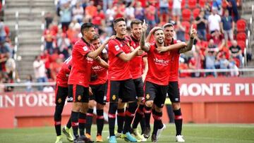 El Mallorca noquea a un combativo Mirandés