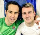 Claudio Bravo felicita a Griezmann: "Ya eres una leyenda"