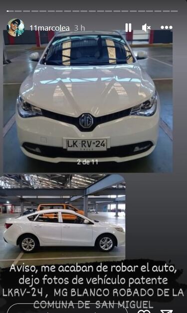 “Fui a la feria unos 15 minutos y me robaron el auto... nadie vio nada; tengo rabia”