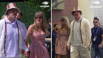 Travis Kelce and Taylor Swift steal the show with their surprising arrival at the US Open final