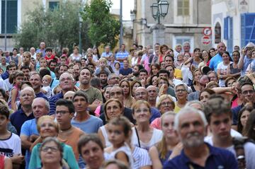 Multitudinario homenaje a Enric Mas en Artá