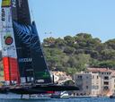 El Spain SailGP vuela en tercera posición en Saint-Tropez