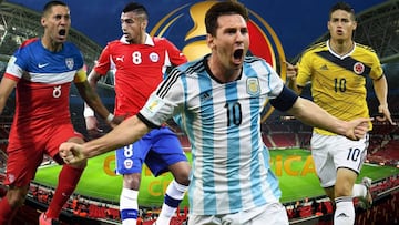 Las estrellas a seguir en la Copa América Centenario