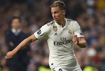 Marcos Llorente in action against CSKA Moscow