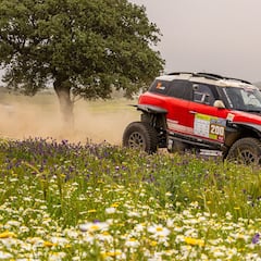 Sainz le planta cara a Al Attiyah
