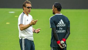 Lopetegui se vuelca con Keylor