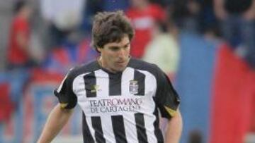 Goiria, con el Cartagena.