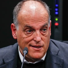 Tebas, sobre Casillas: "No hace falta que tenga que demostrar mucho para superar a Rubiales"