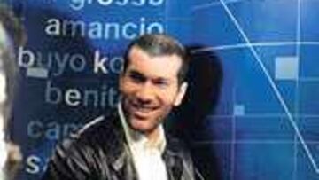 Zidane, durante el programa de Telemadrid "Hala Madrid", donde se mostró seguro de ganar al Bayern.