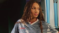 Trinity Rodman, en una montaña rusa