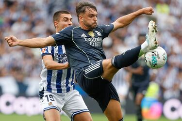Asencio entró en el minuto 68, firmando sus primeros minutos en esta temporada. 