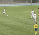 El golazo del hijo de Zidane en las cadetes del Real Madrid