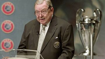 Muere Lennhart Johansson, creador de la Champions League
