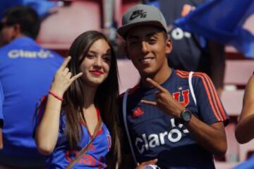 El espectacular ambiente en las tribunas del Nacional