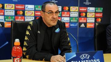 Sarri: "Intentaremos incomodar al Real Madrid"