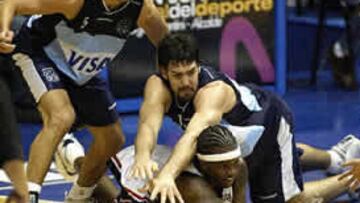 <b>PARTIDAZO. </b>El 'Dream Team' encontró un duro rival en la subcampeona mundial.