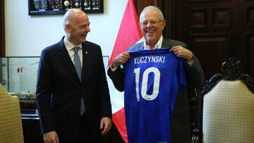 La FIFA regresa a Perú: Infantino visitó a PPK en Lima