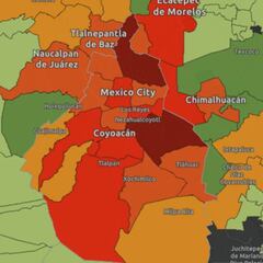 Mapa y casos de coronavirus en Ciudad de México por alcaldías hoy 6 de mayo