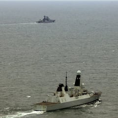 Reino Unido intercepta un buque de guerra ruso en el Canal de la Mancha