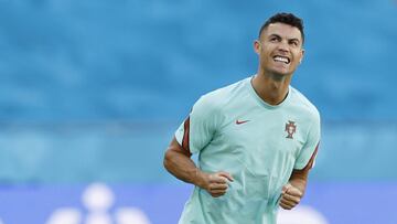 Cristiano Ronaldo, en La Cartuja.