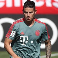Kovac cuida a James para el clásico Bayern - Dortmund