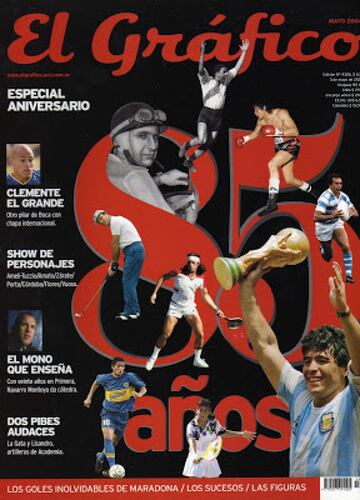 Portada de 2004. Edición 85 aniversario 